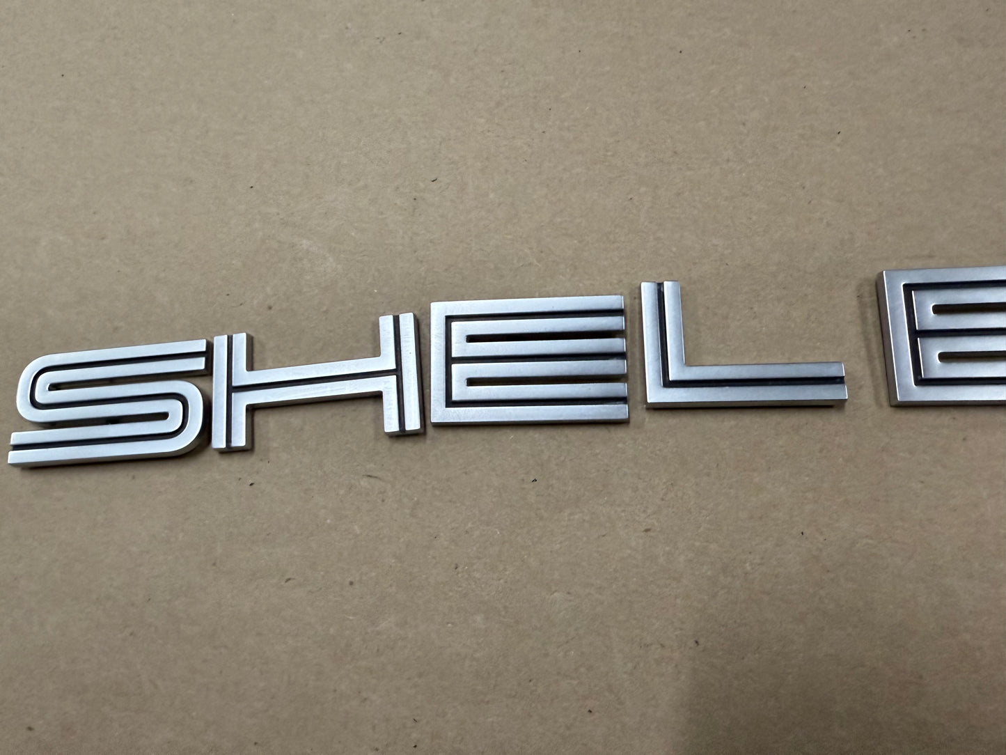 2007-2014 Ford Mustang Shelby GT500 Decklid Shelby Trunk Letters Emblems
