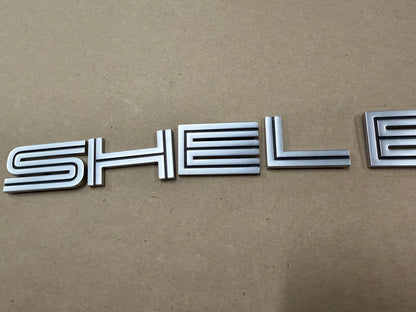 2007-2014 Ford Mustang Shelby GT500 Decklid Shelby Trunk Letters Emblems