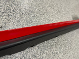 2015-2023 Mustang GT V6 LH Side Skirt Molding Driver Side Red