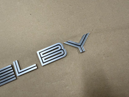 2007-2014 Ford Mustang Shelby GT500 Decklid Shelby Trunk Letters Emblems