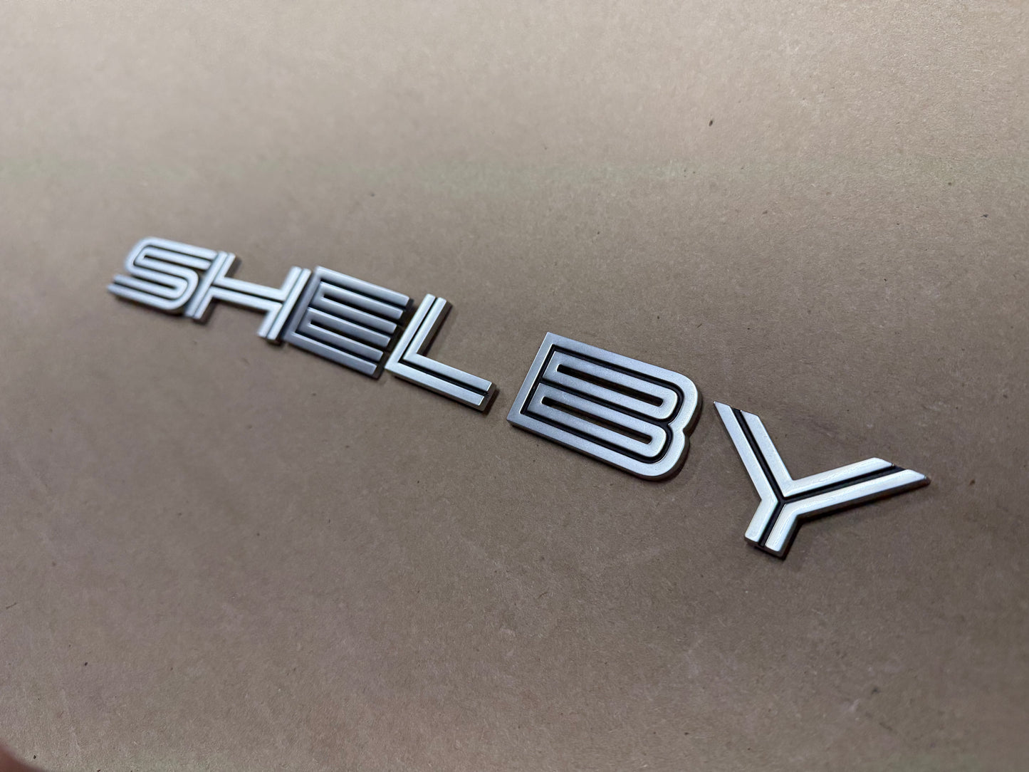 2007-2014 Ford Mustang Shelby GT500 Decklid Shelby Trunk Letters Emblems