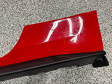 2015-2023 Mustang GT V6 LH Side Skirt Molding Driver Side Red