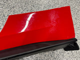 2015-2023 Mustang GT V6 LH Side Skirt Molding Driver Side Red