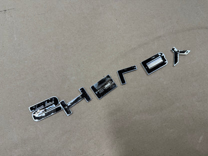 2007-2014 Ford Mustang Shelby GT500 Decklid Shelby Trunk Letters Emblems