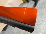 2015-2023 Ford Mustang GT V6 RH Passenger Side Skirt Molding Side "Orange"