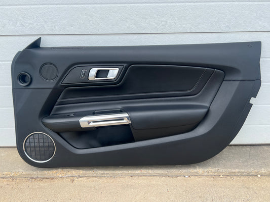2018-2023 Mustang GT V6 EcoBoost RH Passenger Leather Insert Door Panel Soft