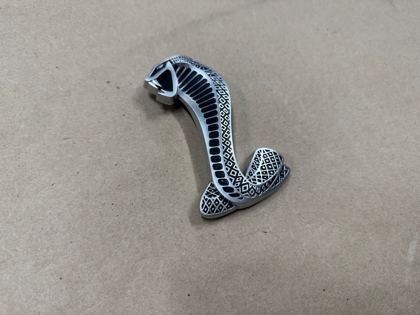 2007-2014 Ford Mustang Shelby GT500 Snake LH Driver Fender Emblem