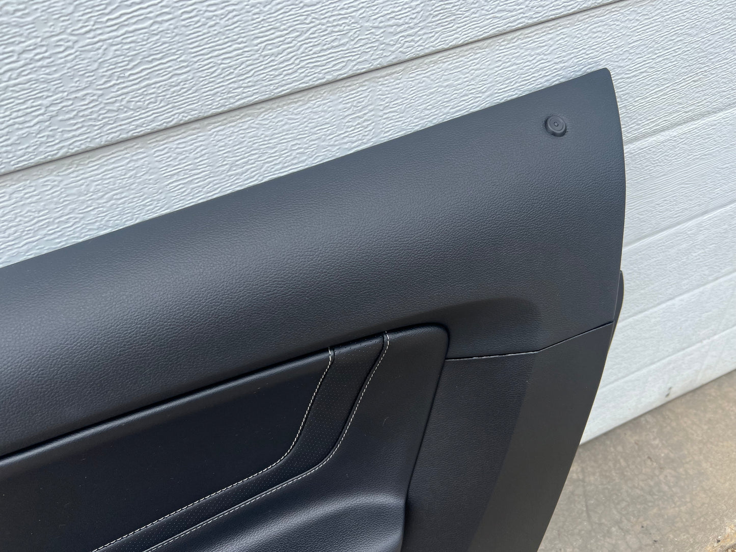 2018-2023 Mustang GT V6 EcoBoost RH Passenger Leather Insert Door Panel Soft