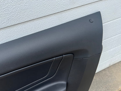 2018-2023 Mustang GT V6 EcoBoost RH Passenger Leather Insert Door Panel Soft