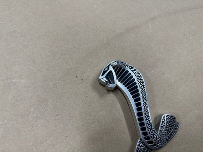 2007-2014 Ford Mustang Shelby GT500 Snake LH Driver Fender Emblem