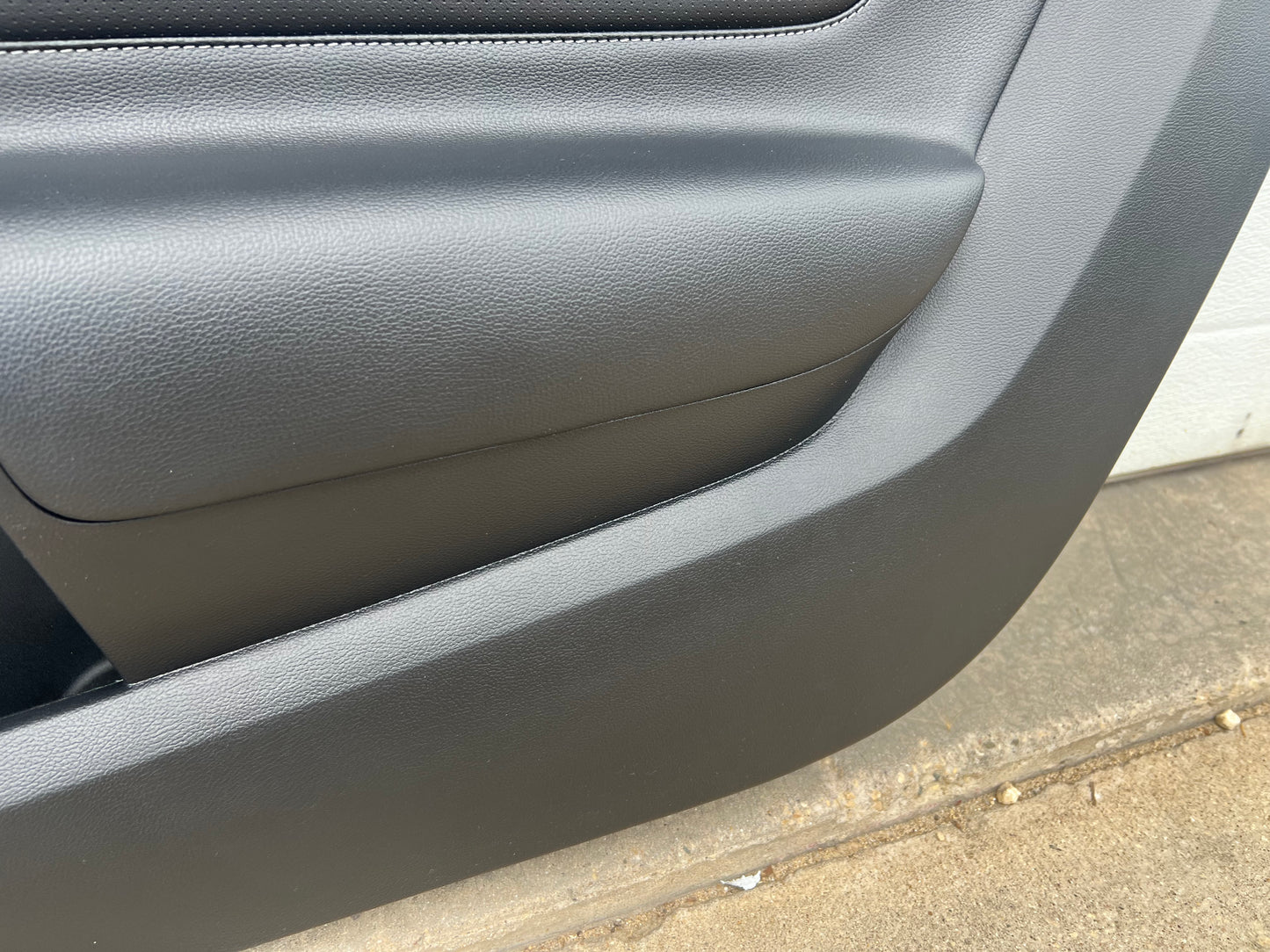 2018-2023 Mustang GT V6 EcoBoost RH Passenger Leather Insert Door Panel Soft