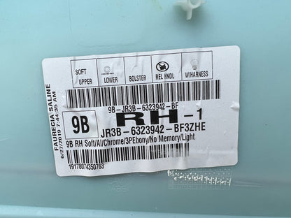 2018-2023 Mustang GT V6 EcoBoost RH Passenger Leather Insert Door Panel Soft