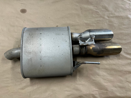 2018-2023 Mustang GT RH Passenger side Active Exhaust Muffler Quad Tip
