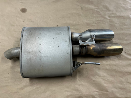 2018-2023 Mustang GT RH Passenger side Active Exhaust Muffler Quad Tip