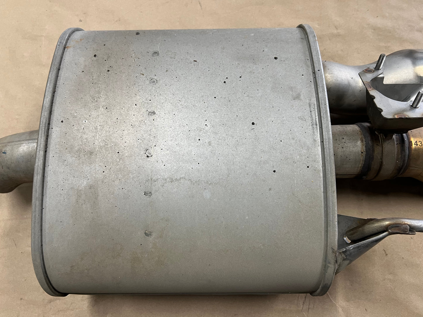 2018-2023 Mustang GT RH Passenger side Active Exhaust Muffler Quad Tip