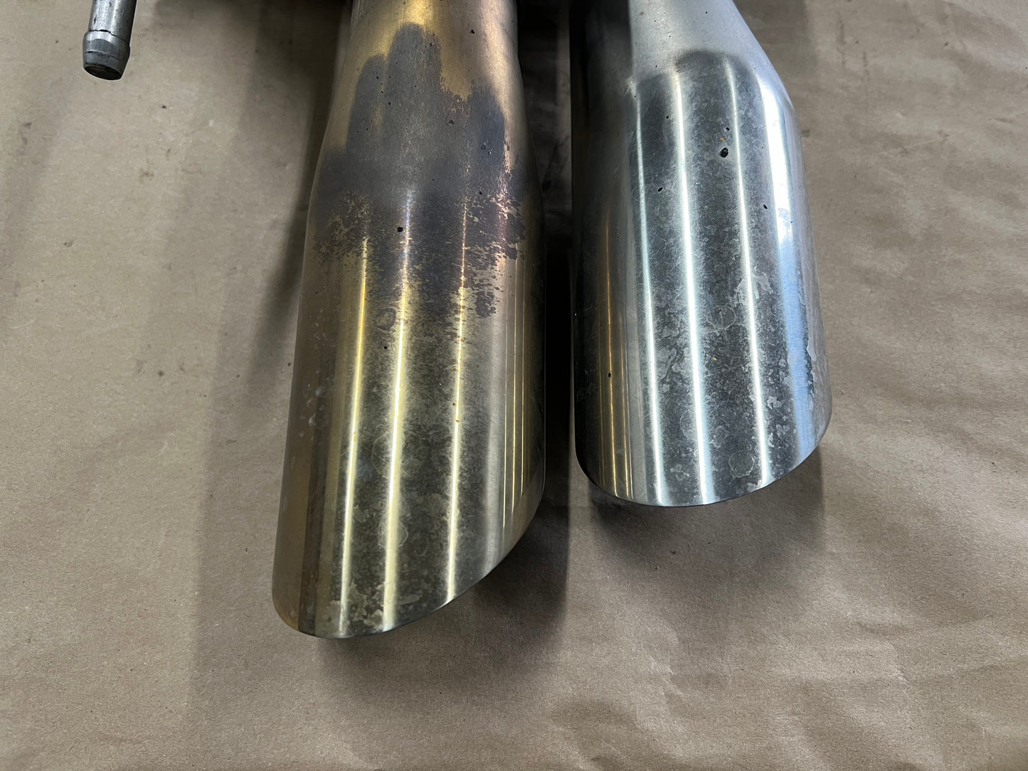2018-2023 Mustang GT RH Passenger side Active Exhaust Muffler Quad Tip