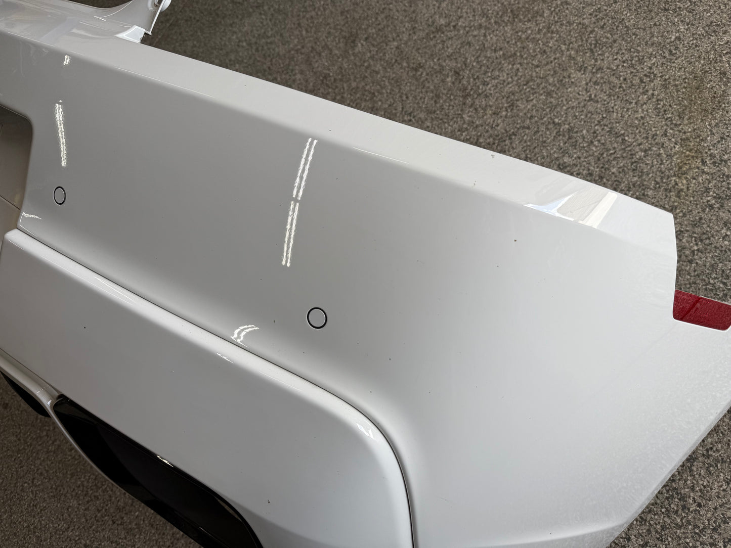 2014-2015 Chevrolet Camaro SS Rear Bumper Complete Parking Sensors "White"