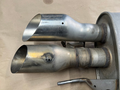 2018-2023 Mustang GT RH Passenger side Active Exhaust Muffler Quad Tip