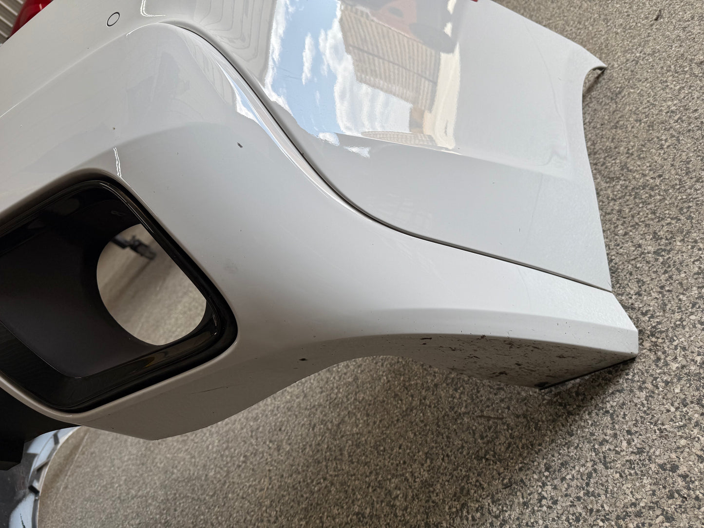 2014-2015 Chevrolet Camaro SS Rear Bumper Complete Parking Sensors "White"