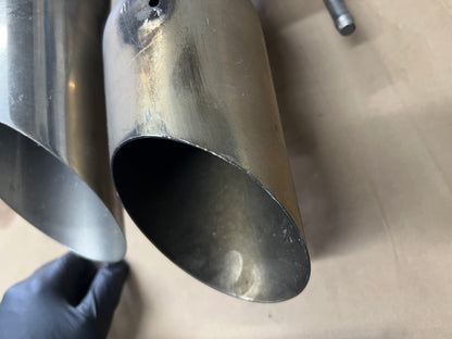 2018-2023 Mustang GT RH Passenger side Active Exhaust Muffler Quad Tip