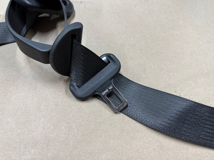 2008-2009 Ford Mustang GT GT500 Coupe Front RH Passenger Seat Belt Dark Charcoal