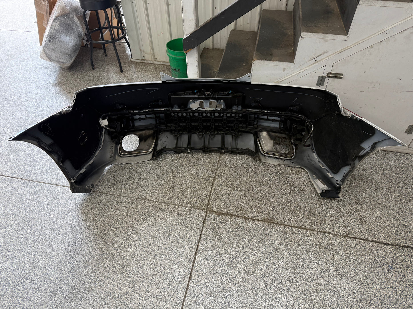 2014-2015 Chevrolet Camaro SS Rear Bumper Complete Parking Sensors "White"