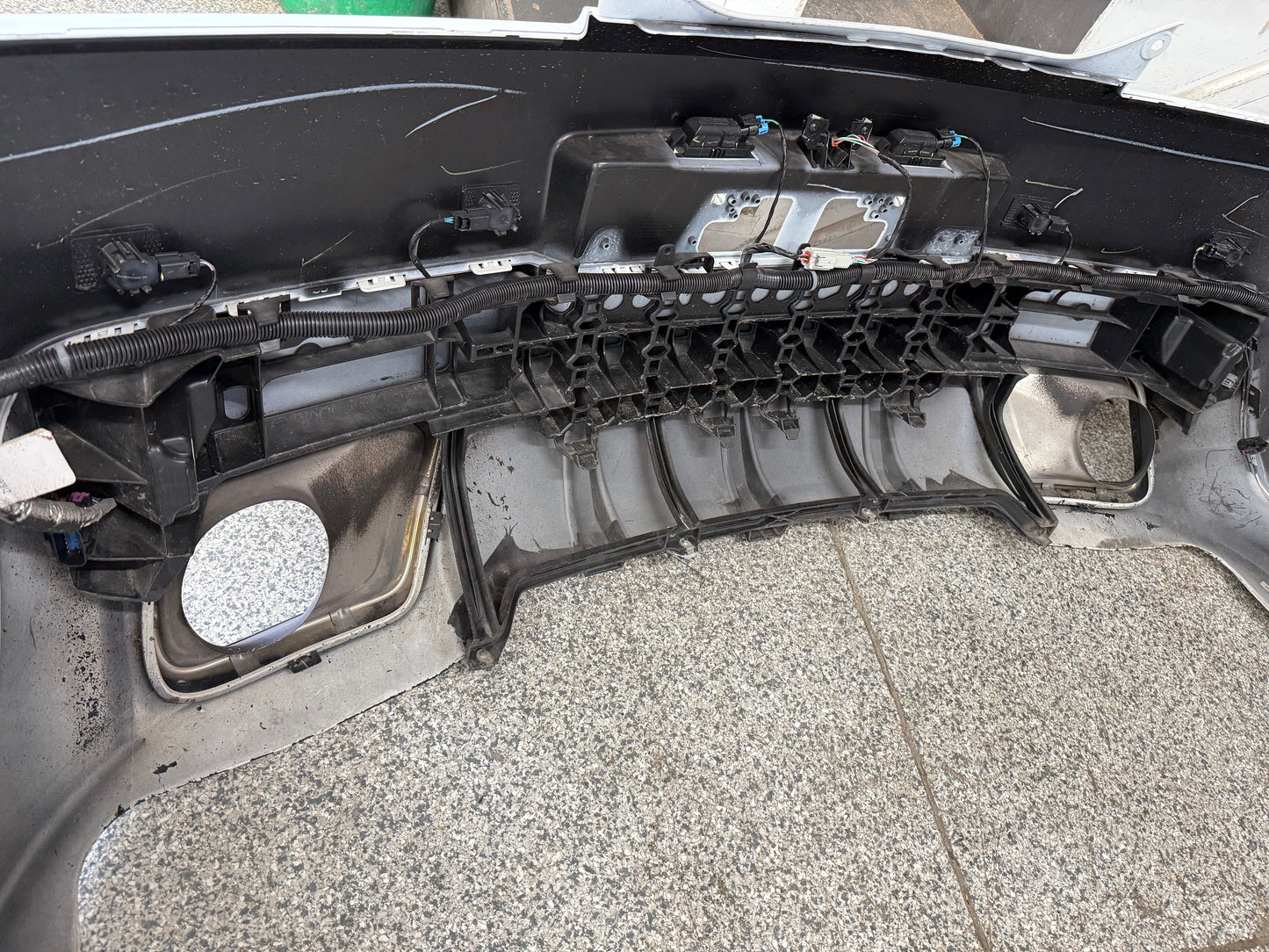2014-2015 Chevrolet Camaro SS Rear Bumper Complete Parking Sensors "White"