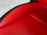 2010-2015 Chevy Camaro SS Black Orange Leather Seats Front & Rear Coupe - OEM