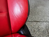 2010-2015 Chevy Camaro SS Black Orange Leather Seats Front & Rear Coupe - OEM