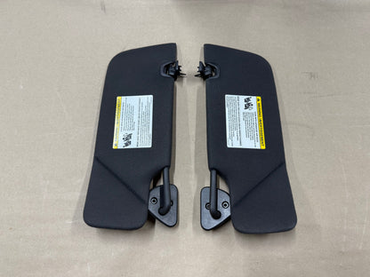2007-2009 Ford Mustang GT GT500 Coupe Sun Visors Pair - OEM 2005-2009