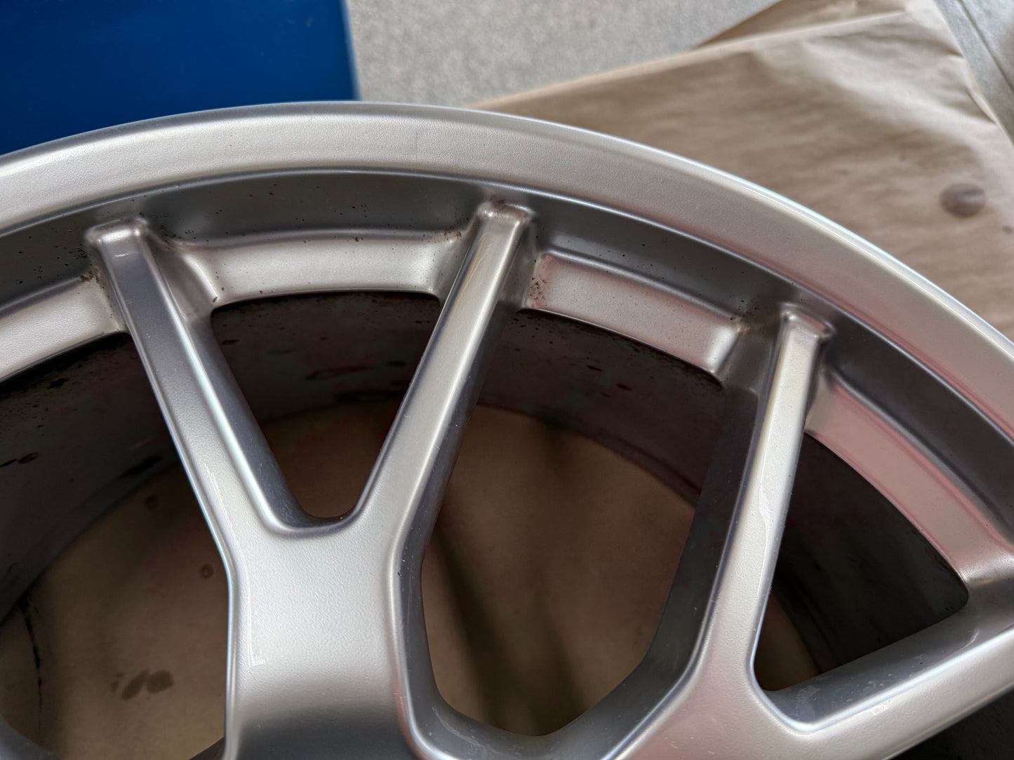 2014-2015 Chevrolet Camaro SS 21x9.5" Silver Wheel Rim