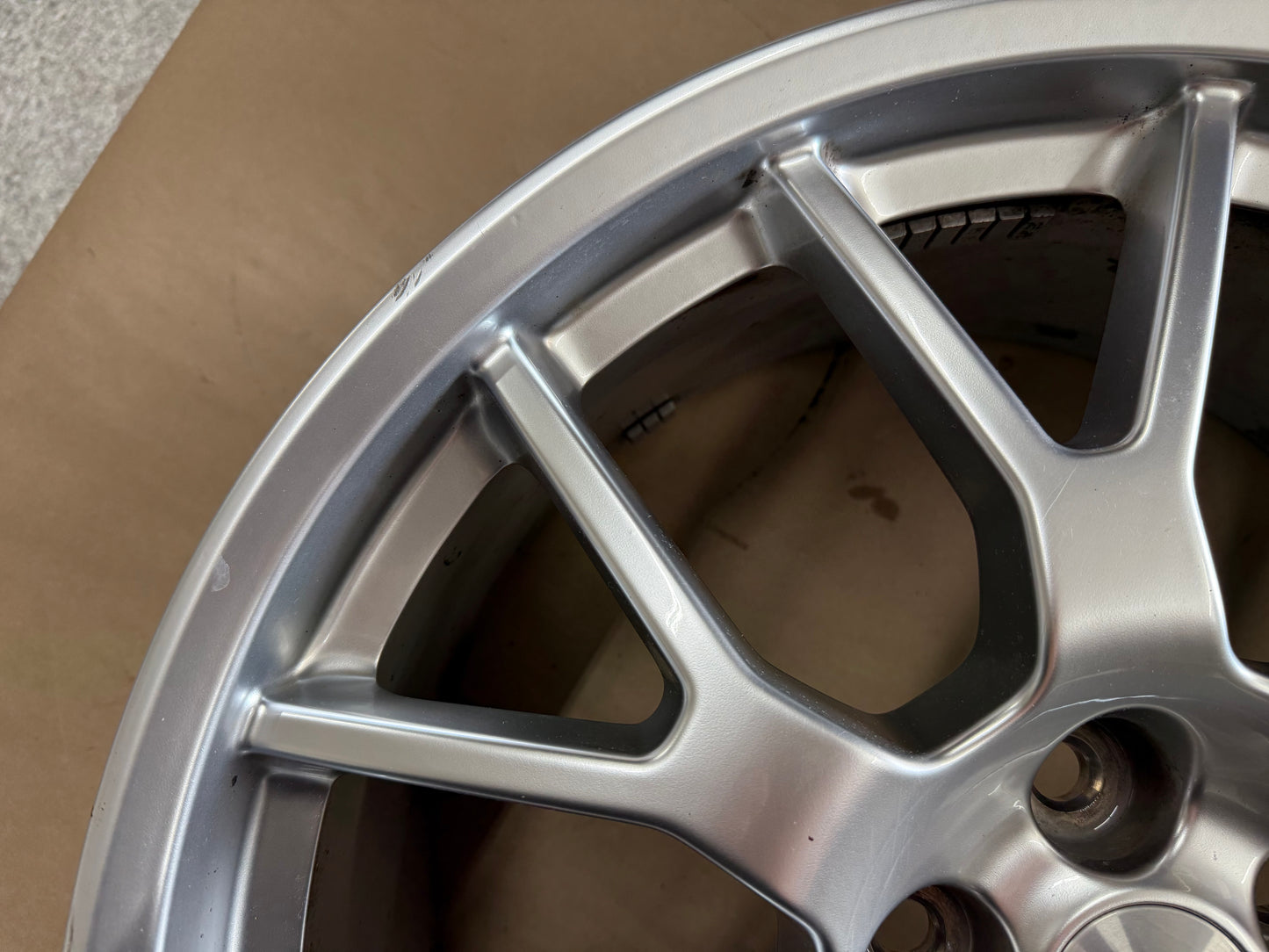 2014-2015 Chevrolet Camaro SS 21x9.5" Silver Wheel Rim