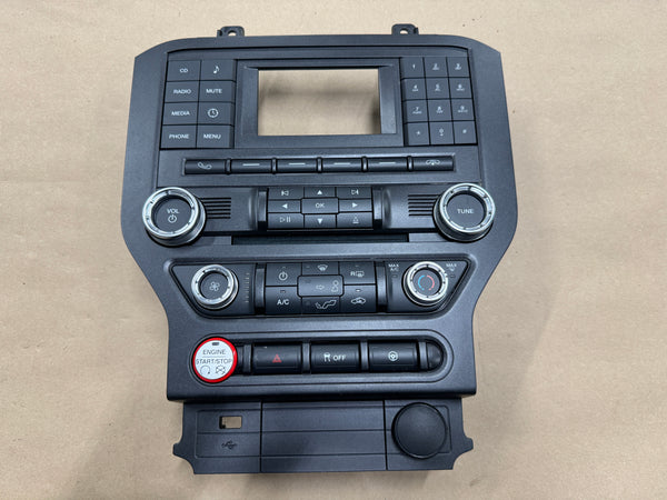 2015-2017 Ford Mustang GT Face Plate Radio Trim Piece 13k miles