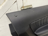 2018-2023 Ford Mustang GT LH Driver Leather Insert Door Panel Grey Stitching