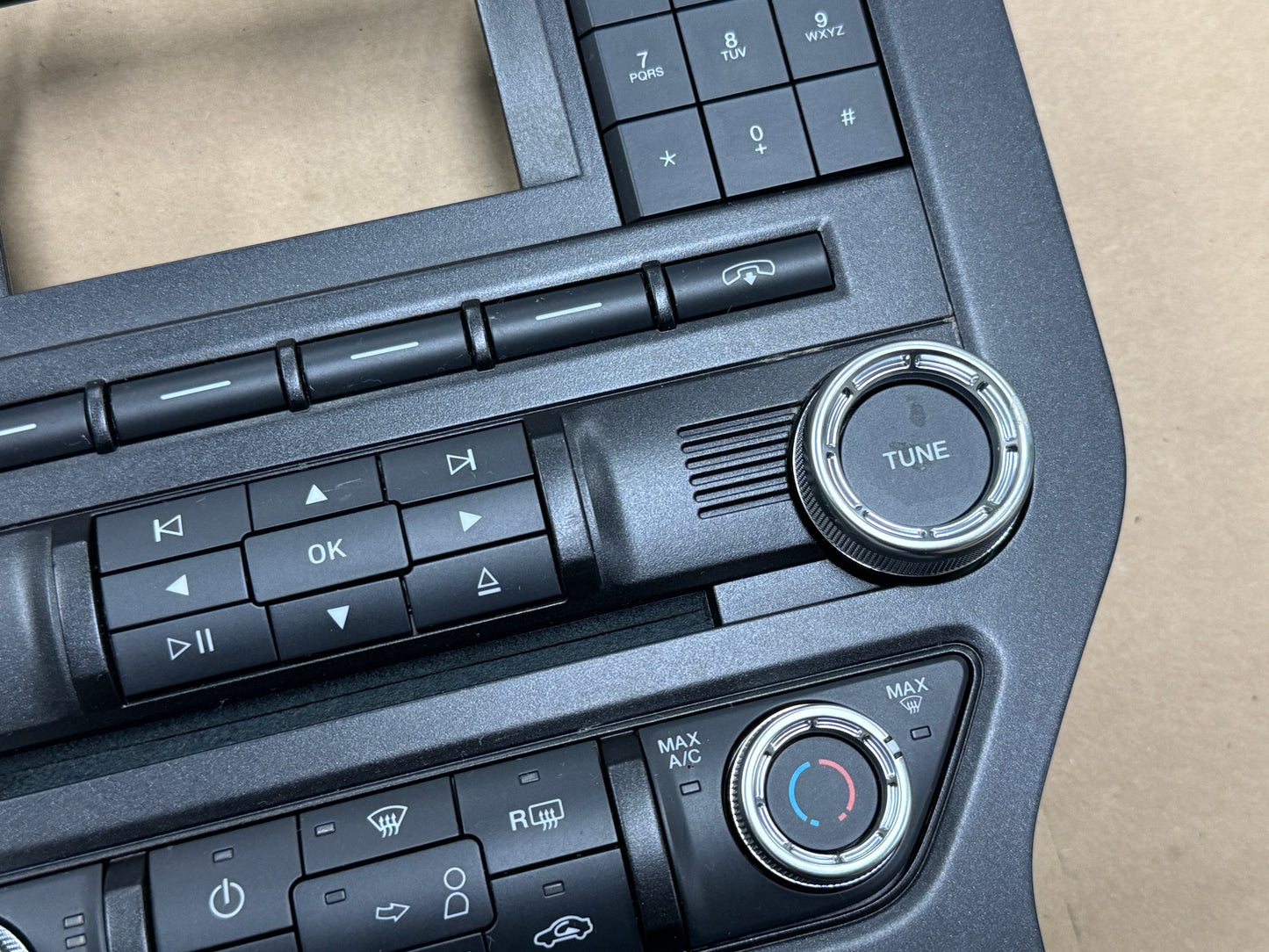 2015-2017 Ford Mustang GT Face Plate Radio Trim Piece 13k miles