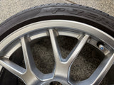 2014-2015 Chevrolet Camaro SS 21x8.5" Silver Wheel Rim Tire Pirelli