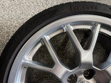 2014-2015 Chevrolet Camaro SS 21x8.5" Silver Wheel Rim Tire Pirelli