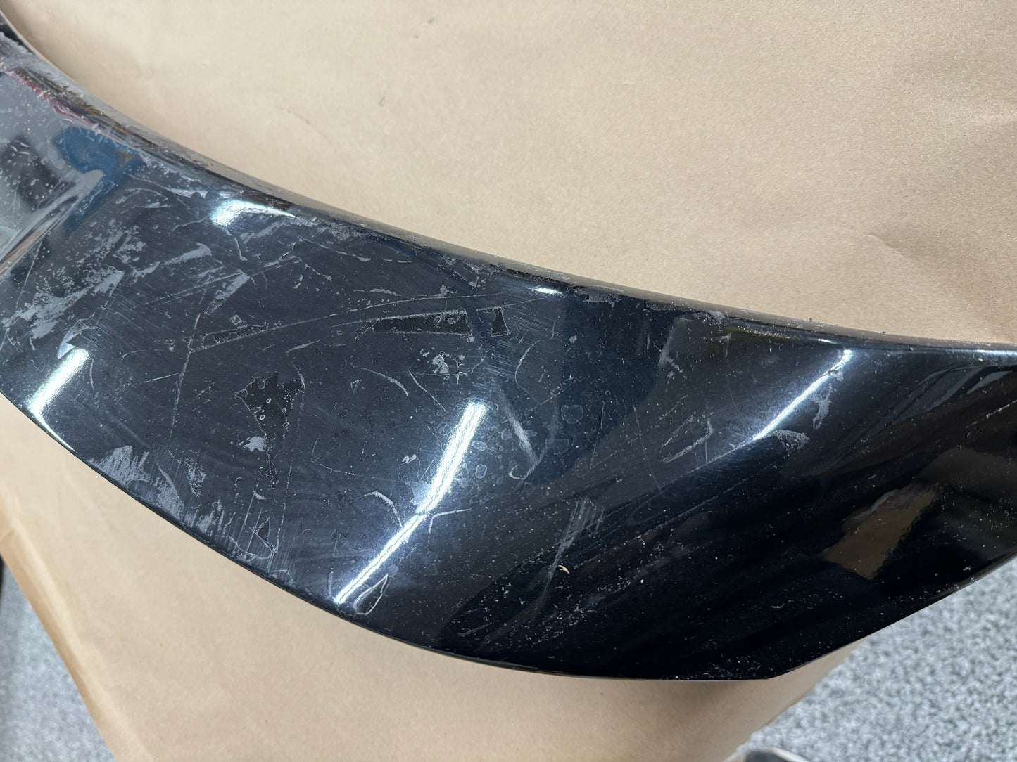 2018-2023 Ford Mustang GT V6 EcoBoost Rear Trunk 4-Post Spoiler Black OEM