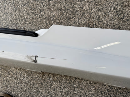 2014-2015 Chevrolet Camaro SS Ground Effects Package Side Skirts Pair "White" OEM