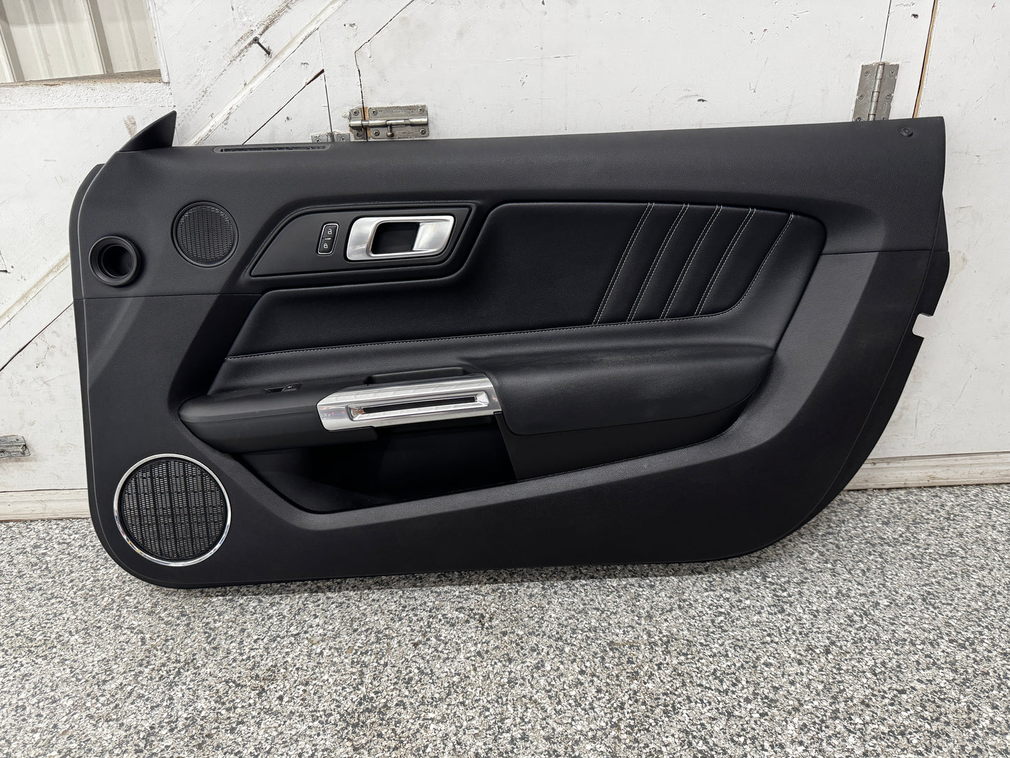 2018-2023 Mustang GT V6 EcoBoost RH Passenger Leather Insert Door Panel Soft