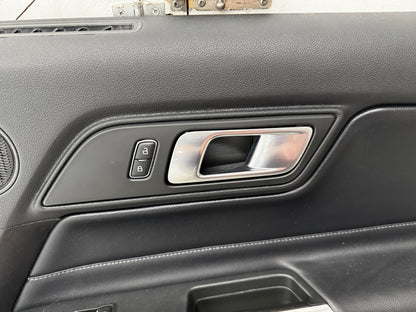 2018-2023 Mustang GT V6 EcoBoost RH Passenger Leather Insert Door Panel Soft