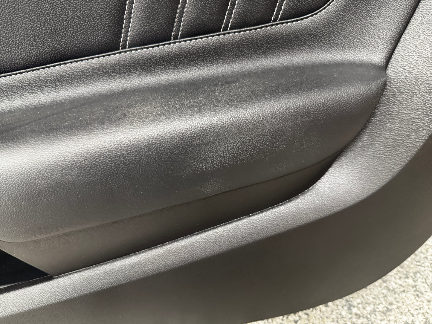 2018-2023 Mustang GT V6 EcoBoost RH Passenger Leather Insert Door Panel Soft