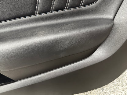 2018-2023 Mustang GT V6 EcoBoost RH Passenger Leather Insert Door Panel Soft