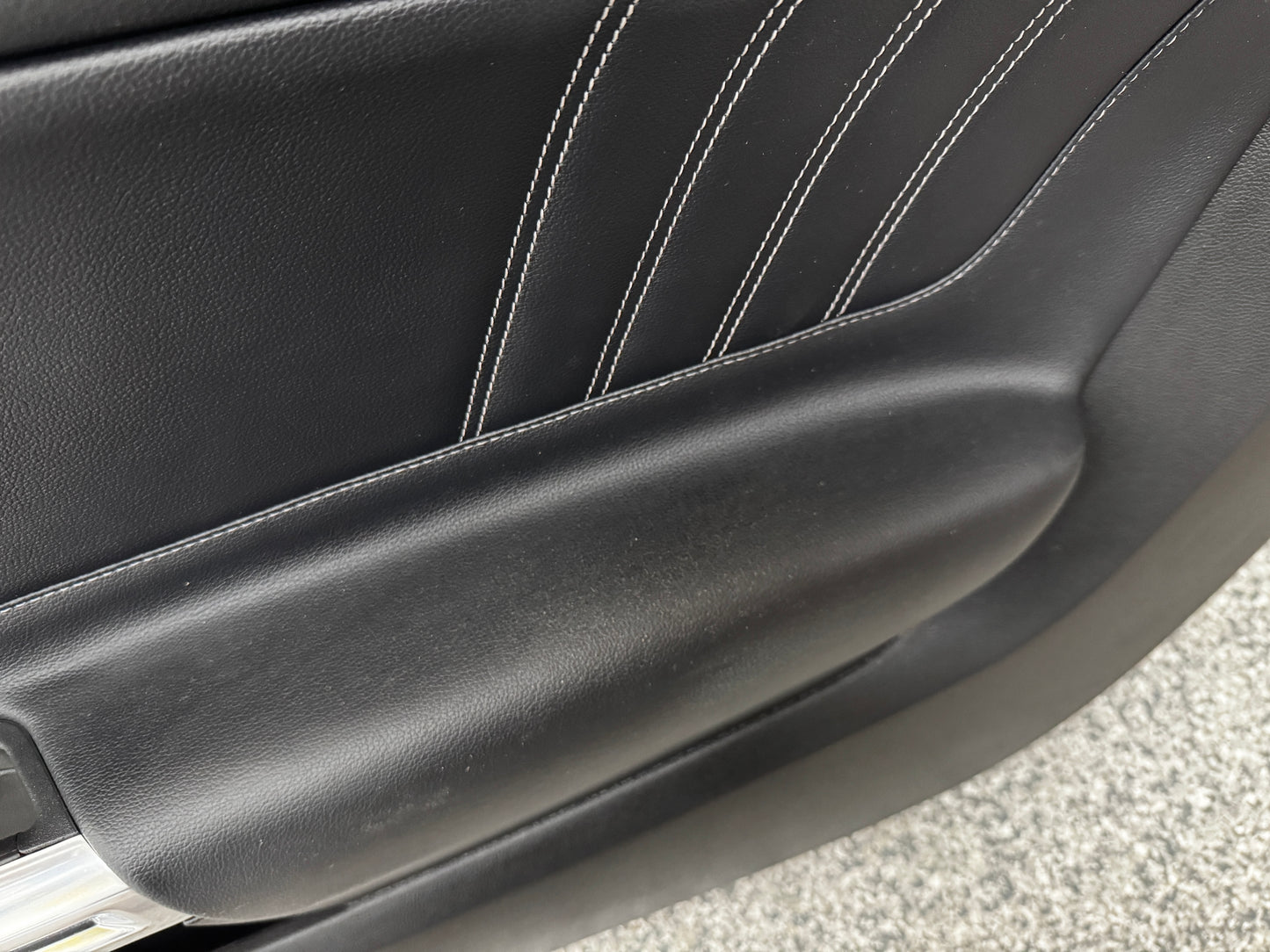 2018-2023 Mustang GT V6 EcoBoost RH Passenger Leather Insert Door Panel Soft