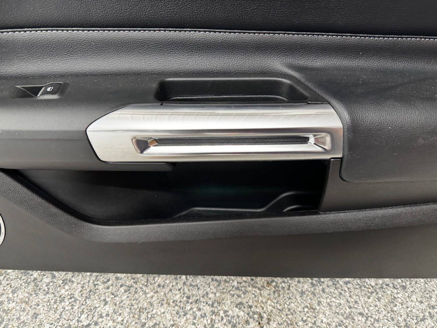 2018-2023 Mustang GT V6 EcoBoost RH Passenger Leather Insert Door Panel Soft