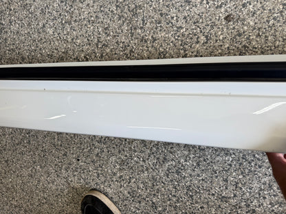2014-2015 Chevrolet Camaro SS Ground Effects Package Side Skirts Pair "White" OEM