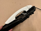 2015-2023 Ford Mustang LH Driver Side Door Handle Wimbledon White