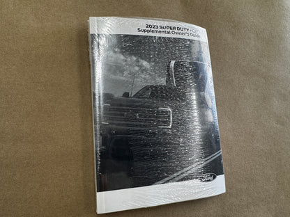 2023 Ford F-250 Supplemental Owners Guide And Literature "Sealed" - OEM