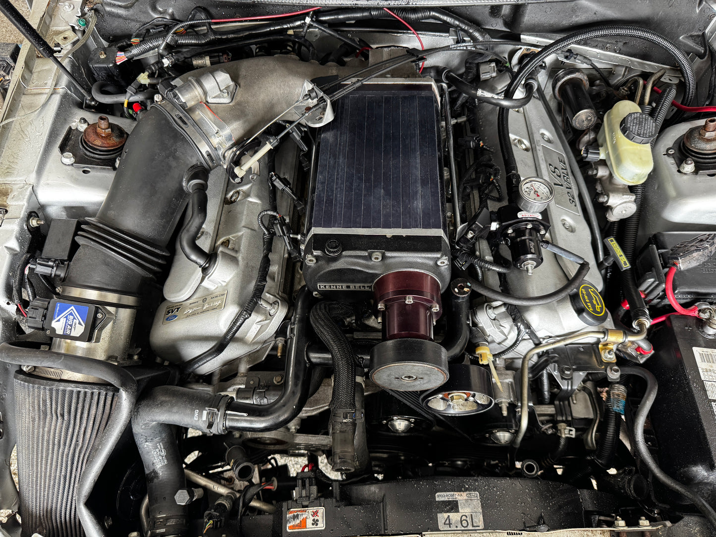 2003 Mustang Cobra SVT KB Supercharged 4.6 DOHC Engine Drivetrain T 56 20k Miles