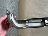 2023-2025 Ford F-250 Center Panel Dash Vent Trim Gunmetal Grey Tremor